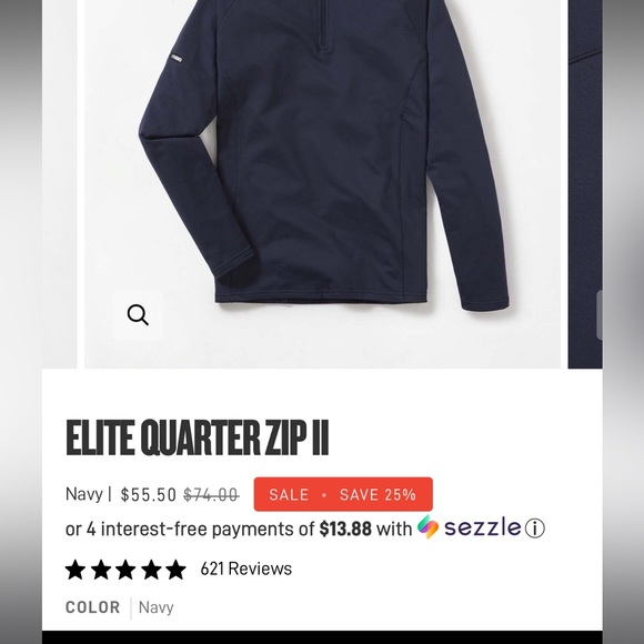 UNRL Elite Quarter-Zip II - Picture 5 of 5